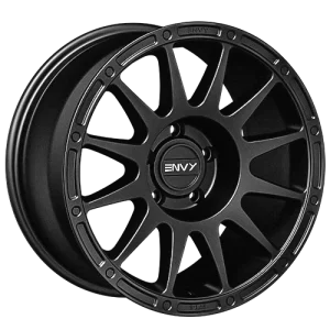 Envy Wheels – FFT8MB – Black – 17″x8.5″ 10mm – All weather Wheels – FFT8MB-JEEP1785127715010